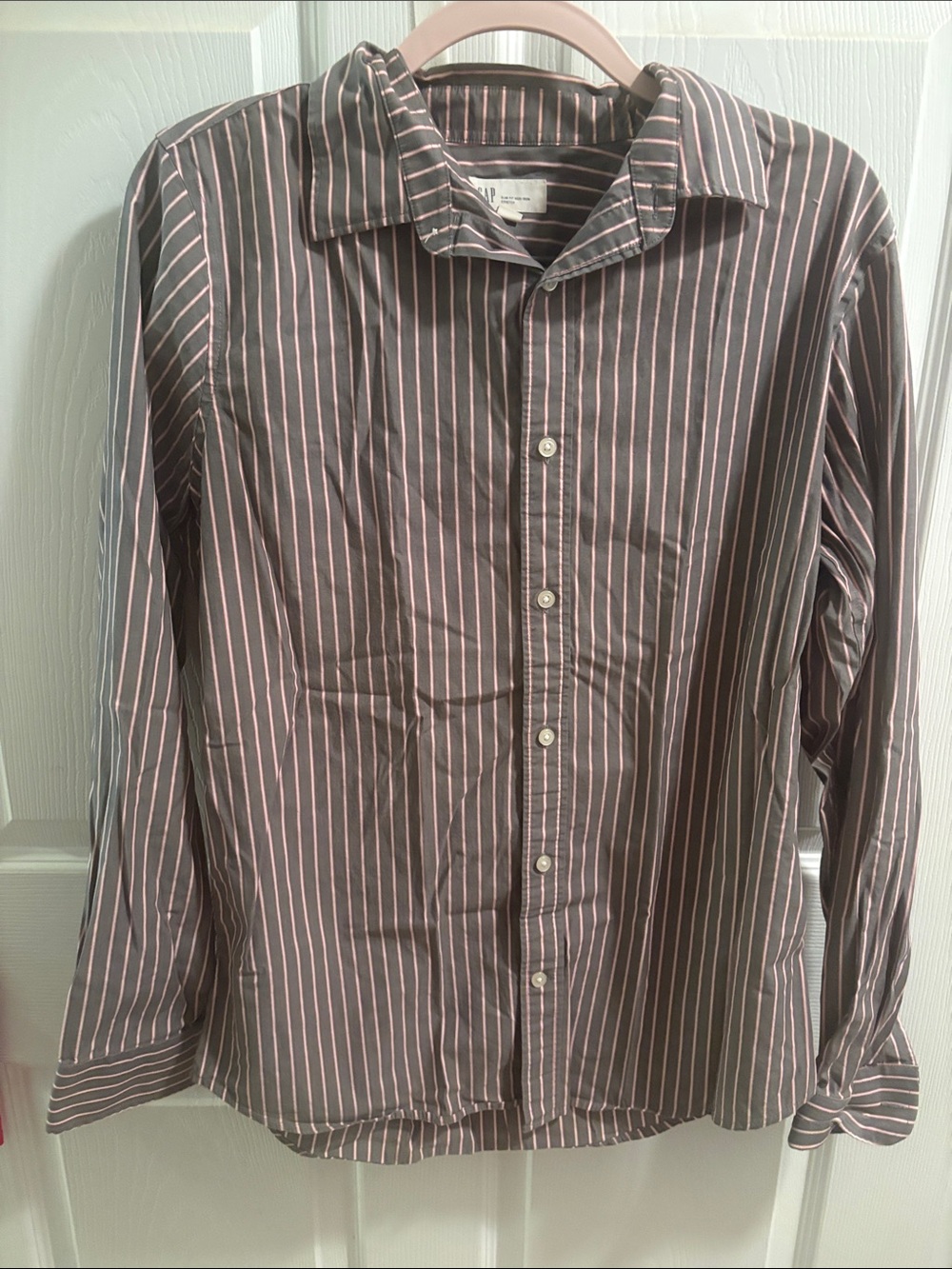 Gap Stripe Long Sleeve Shirt Size M